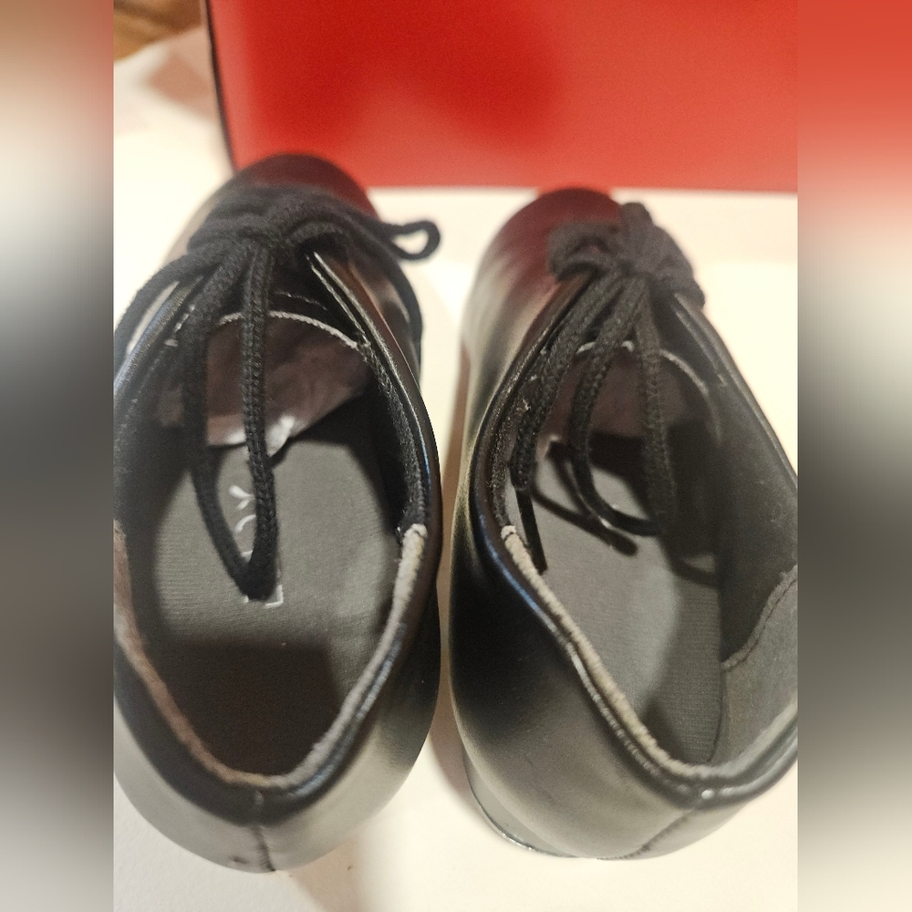 Brand New Capezio Tic Tap Toe 443C Tap Dance Shoes Black Kids Boys Size 11M NWT - Picture 4 of 6
